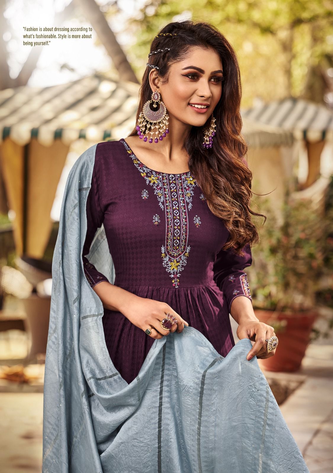 LADIES FLAVOUR SURABHI CATALOGUE SUITS DESING 2023