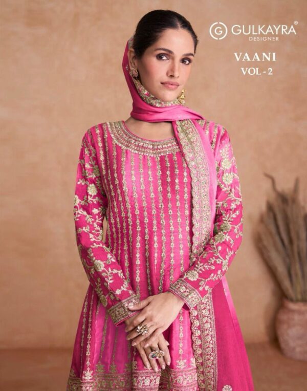 GULKAYRA DESIGNER 7407 VAANI VOL 2 DESIGNER SALWAR KAMEEZ ONLINE