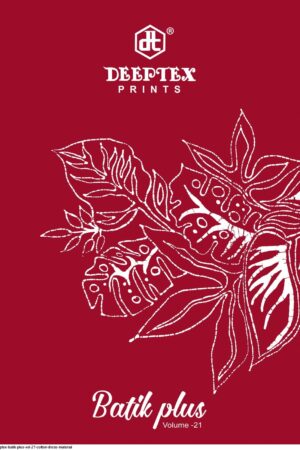 DEEPTEX BATIK PLUS VOL 21 COTTON WHOLESALE SUITS ONLINE