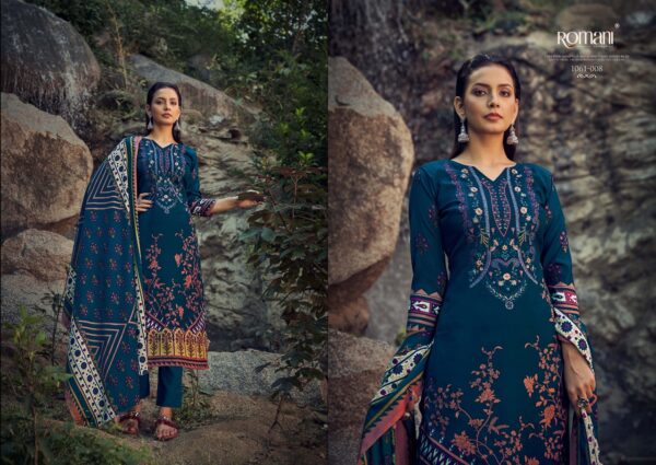 ROMANI 1061 MARIA B PASHMINA PAKISTANI SALWAR SUIT ONLINE