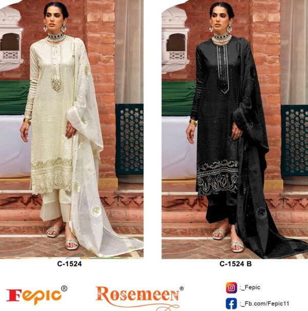 FEPIC ROSEMEEN C 1524 PAKISTANI SALWAR SUITS CATALOGUE WITH PRICE