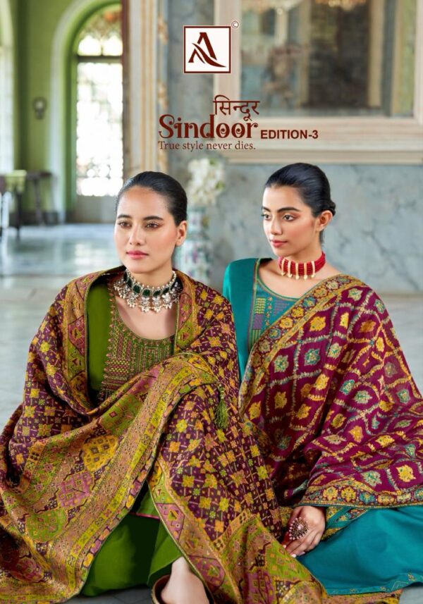 ALOK SUITS SINDOOR 3 ZAM COTTON SALWAR SUITS WHOLESALE