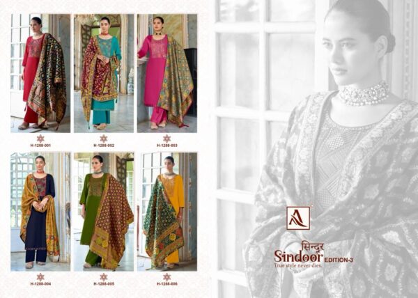 ALOK SUITS SINDOOR 3 ZAM COTTON SALWAR SUITS WHOLESALE