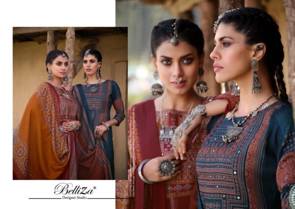 BELLIZA 828 SAIBA CATALOGUE SUITS DESING 2023