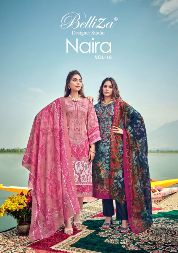 BELLIZA DESIGNER NAIRA VOL 18 WHOLESALE CATALOGUE SUITS ONLINE