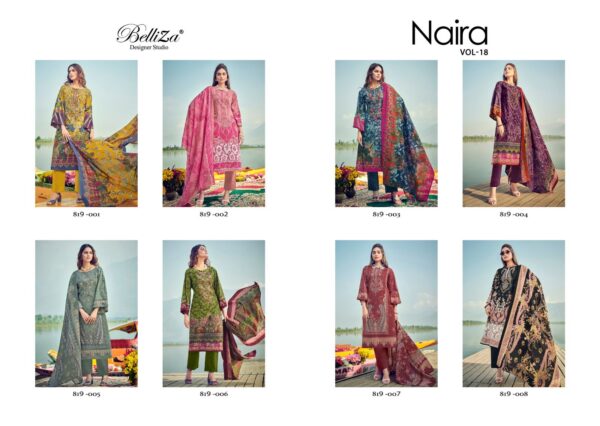 BELLIZA DESIGNER NAIRA VOL 18 WHOLESALE CATALOGUE SUITS ONLINE