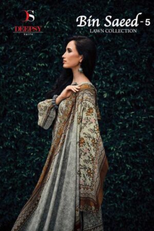 DEEPSY BIN SAEED 5 READYMADE PAKISTANI KURTI CATALOGUE