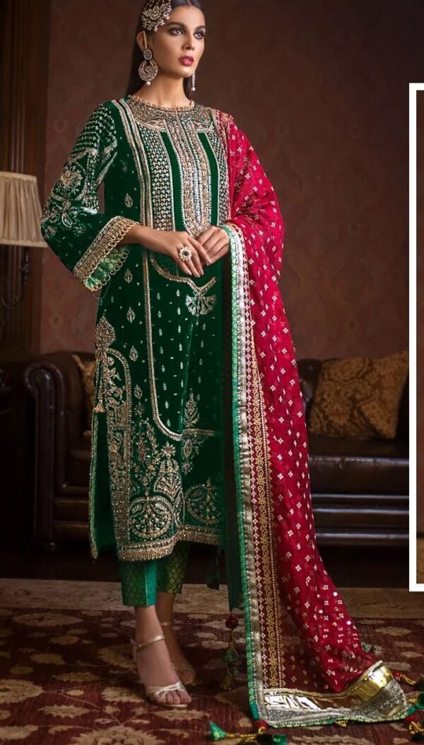 DEEPSY D 1834 ABC ANAYA VELVET 2 PAKISTANI SUITS AT BEST PRICE