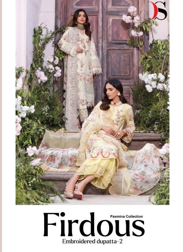 DEEPSY FIRODUS PREMIUM PASMINA 22-2 PAKISTANI SUITS ONLINE WHOLESALE