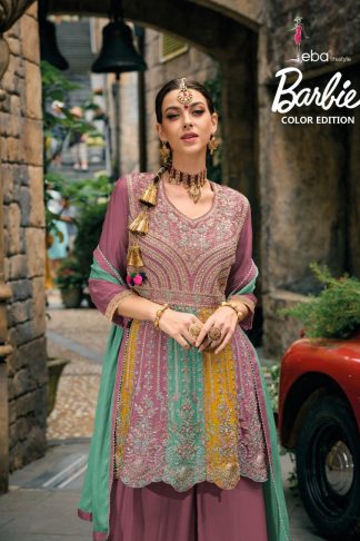 EBA LIFESTYLE 1608 BARBIE READTMADE SALWAR SUITS CATALOGUE ONLINE