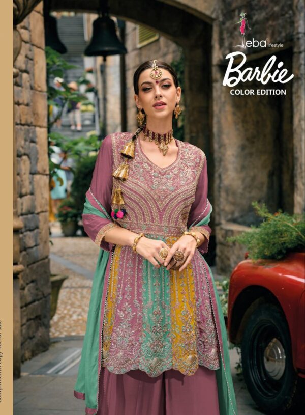 EBA LIFESTYLE 1608 BARBIE READTMADE SALWAR SUITS CATALOGUE ONLINE