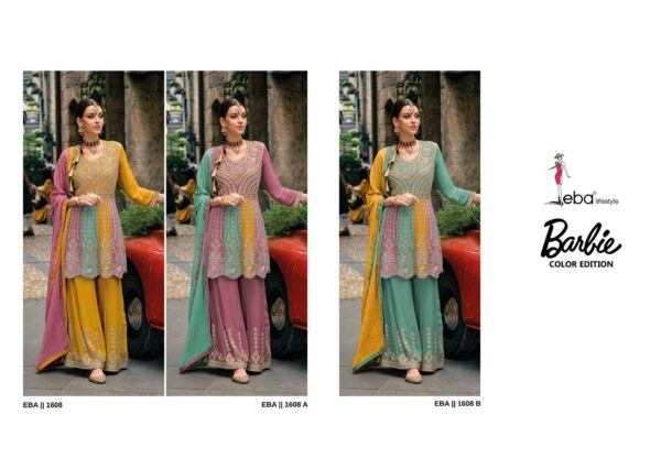 EBA LIFESTYLE 1608 BARBIE READTMADE SALWAR SUITS CATALOGUE ONLINE