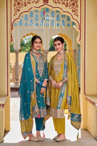 EBA LIFESTYLE SOPHIA SILK SALWAR SUITS CATALOGUE