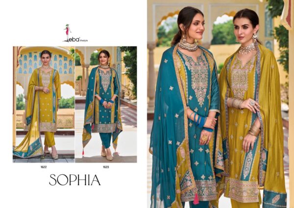 EBA LIFESTYLE SOPHIA SILK SALWAR SUITS CATALOGUE