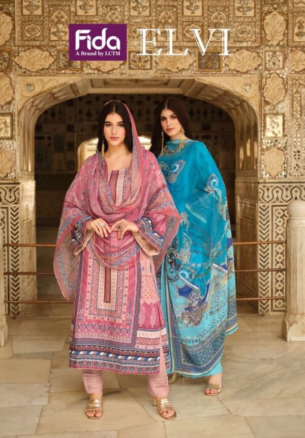 FIDA 1001 TO 1006 ELVI WINTER COLLECTION SALWAR SUITS SUPPLIER