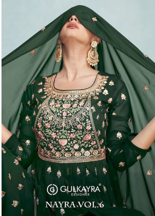 GULKAYRA DESIGNER 7296 ABCD NAYRA VOL-6 WEDDING COLLECTION SALWAR SUITS