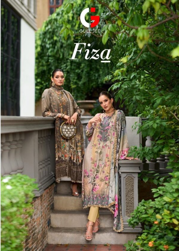 GULL JEE FIZA PASHMINA PAKISTANI SUITS WHOLESALE