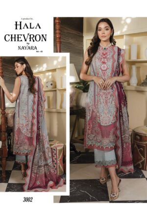 HALA CHEVRON BY NAYRA Vol 3 WHOLESALE CATALOGUE SALWAR SUITS