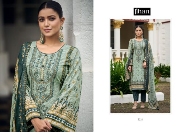 JIHAN PRESET BIN SAEED LAWN COLLECTION VOL 6 PAKISTANI SUITS CATALOGUE