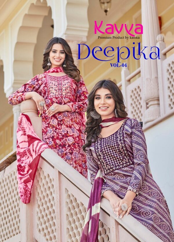 KAVYA DEEPIKA VOL 4 READYMADE KURTI WHOLESALE ONLINE