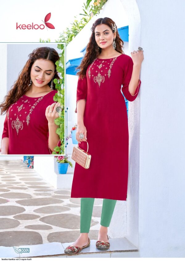 KEELOO ROSIE VOL 2 FANCY DESIGNER READYMADE KURTI CATALOGUE