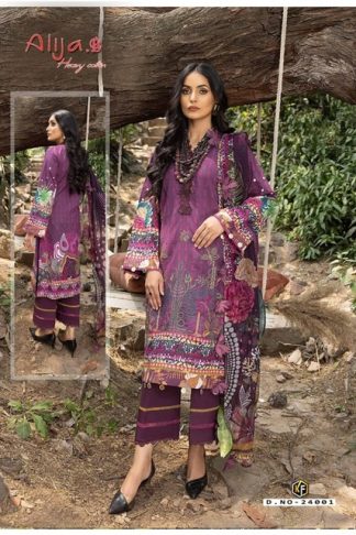 KEVAL FAB ALIJA B VOL 24 KARACHI PAKISTANI SUITS WITH PRICE