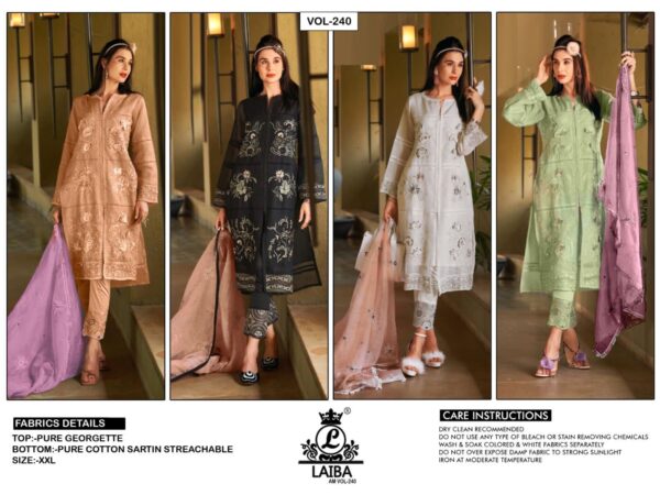 LAIBA AM VOL 240 READYMADE DESIGNER KURTI WHOLESALE PRICE