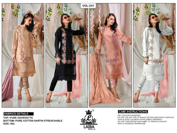 LAIBA AM VOL 241 READYMADE PAKISTANI SUITS ONLINE SHOPPING