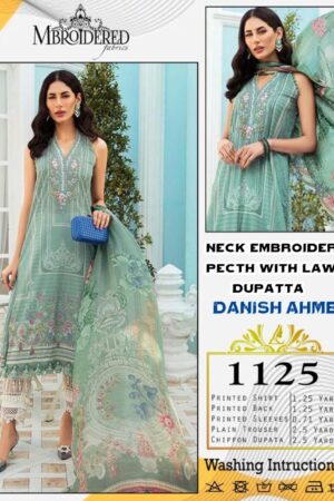 MABROIDERD FABRICS LAWN SELF EMBROIDERY PAKISTANI SUITS ONLINE