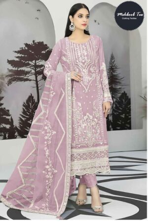 MEHBBOB TEX 1200 ABCD GEORGETTE PAKISTANI SUITS ONLINE WHOLESALE