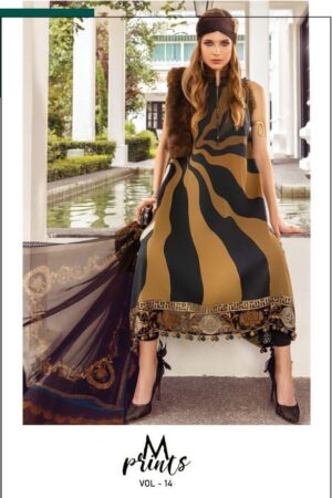 MEHBBOB TEX M.PRINT VOL-14 LAWN COTTON PRINTED PAKISTANI SUITS CATALOGUE