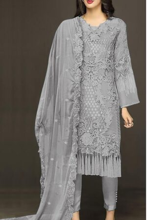 MUSHQ 417 ABCD GEORGETTE WHOLESALE CATALOGUE SUITS SURAT