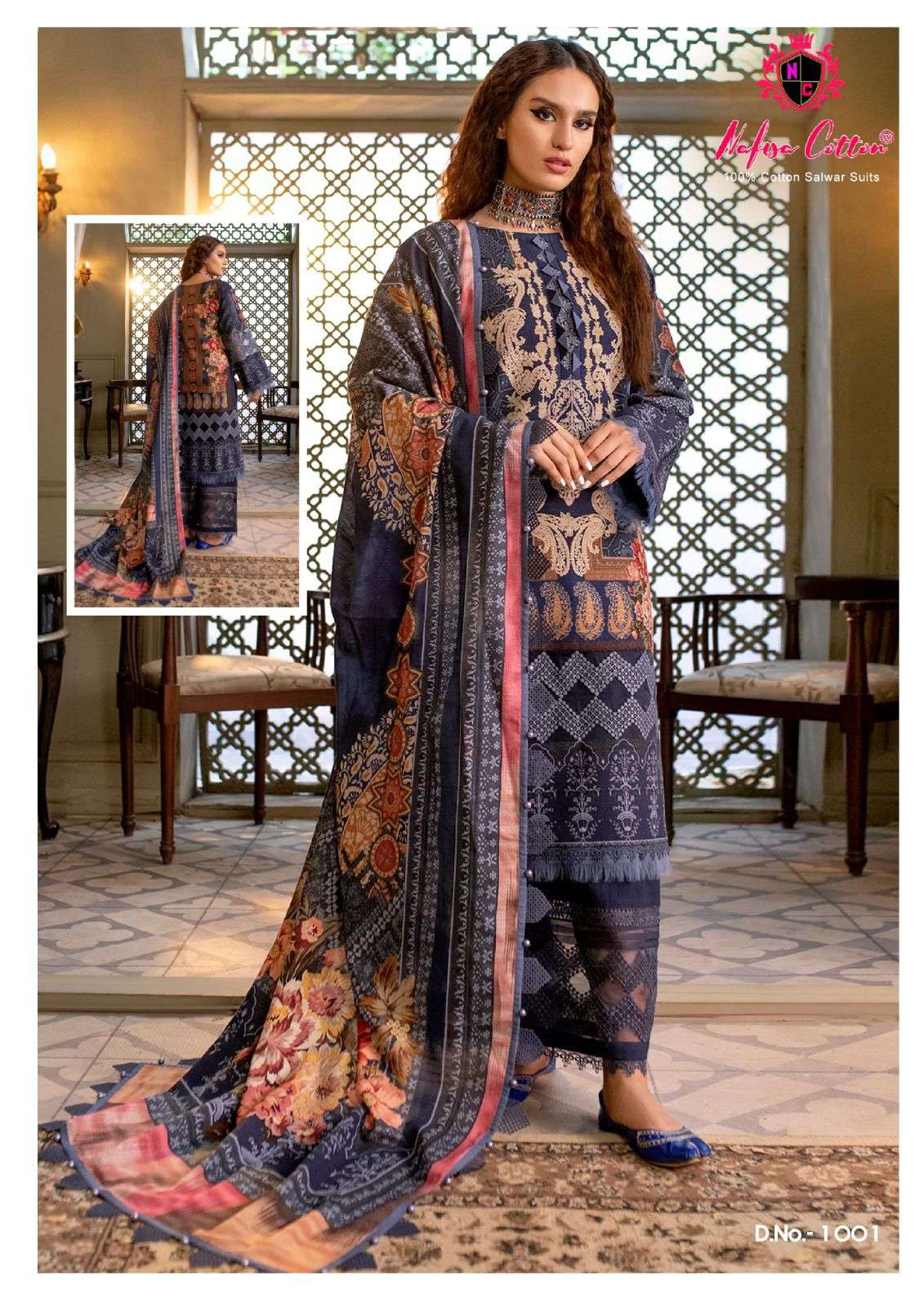 Kesar Karachi Wedding Collection Silk Upada With Pattern And Designer  Byelegant Embroidery Suit Salwar 1005