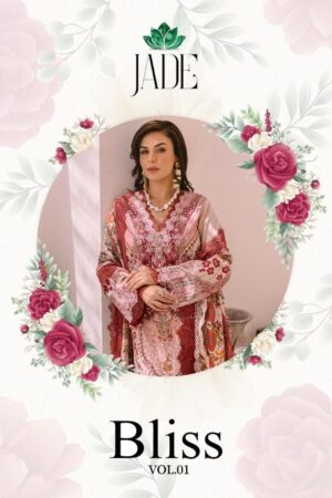 NANDGOPAL PRINT JADE BLISS VOL 1 CATALOGUE SUITS DESING