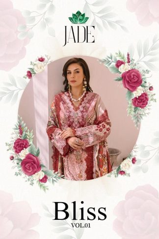 NANDGOPAL PRINT JADE BLISS VOL 1 CATALOGUE SUITS DESING