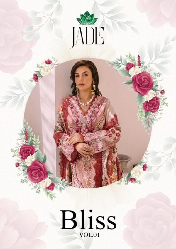 NANDGOPAL PRINT JADE BLISS VOL 1 CATALOGUE SUITS DESING