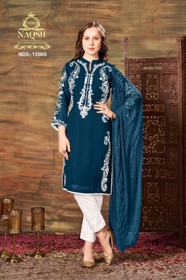 NAQSH THE DESIGNER STUDIO NDS 15005 DESIGNER SALWAR SUITS WHOLESALE