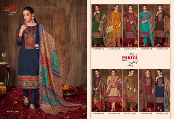 PAKIZA PRINTS VOL 11 WHOLESALE SALWAR SUITS CATALOGUE DEALERS