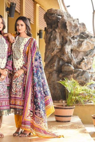 PAKIZA PRINTS ZARA ZIKRA VOL 23 PAKISTANI DESIGNER SALWAR SUITS