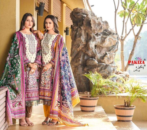 PAKIZA PRINTS ZARA ZIKRA VOL 23 PAKISTANI DESIGNER SALWAR SUITS