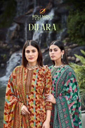 ROLI MOLI CREATION DILARA PASHMINA WINTER COLLECTION SALWAR SUITS WHOLESALE