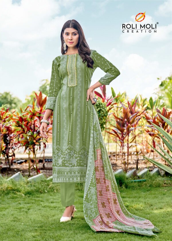 ROLI MOLI CREATION DILARA WINTER COLLECTION SUITS WHOLESALE - Image 3
