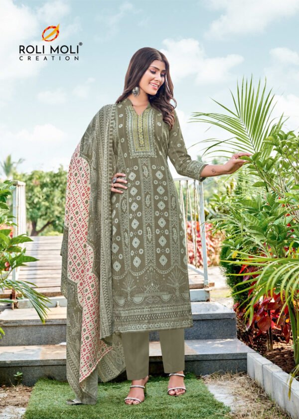 ROLI MOLI CREATION DILARA WINTER COLLECTION SUITS WHOLESALE - Image 5