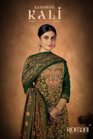 ROMANI KASHMIRI KALI PASHMINA PAKISTANI SUITS ONLINE WHOLESALER