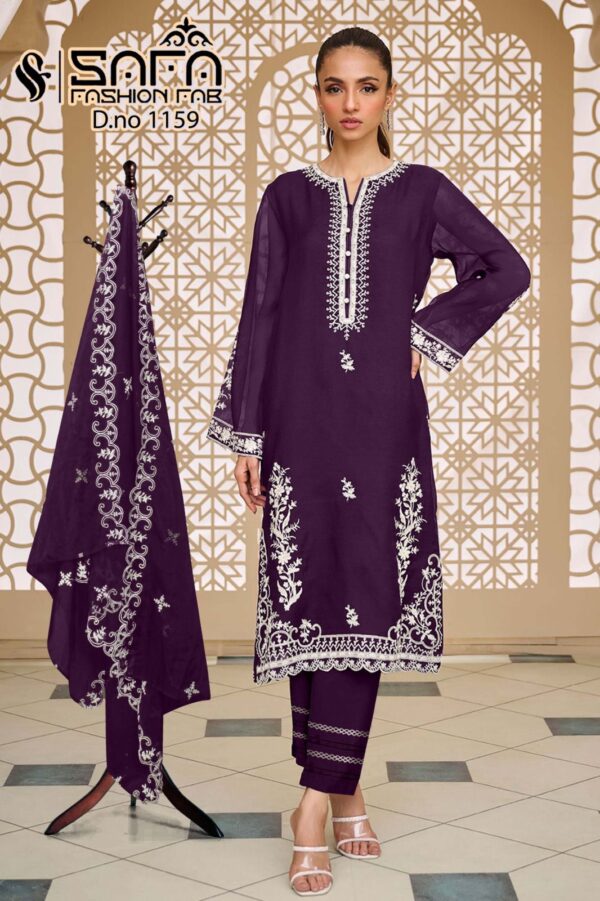 SAFA FASHION 1159 READYMADE WHOLESALE PAKISTANI KURTI