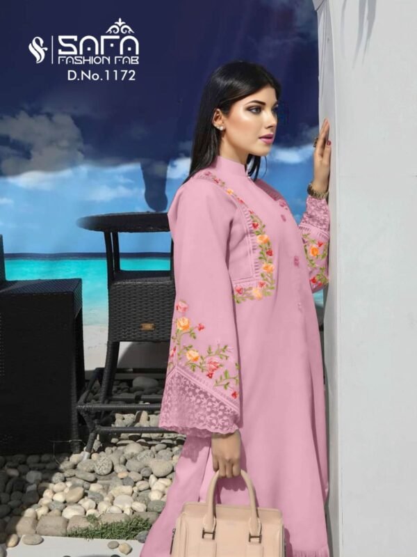 SAFA FASHION FAB 1172 WHOLESALE PAKISTANI KURTI WITH PRICE - Image 5
