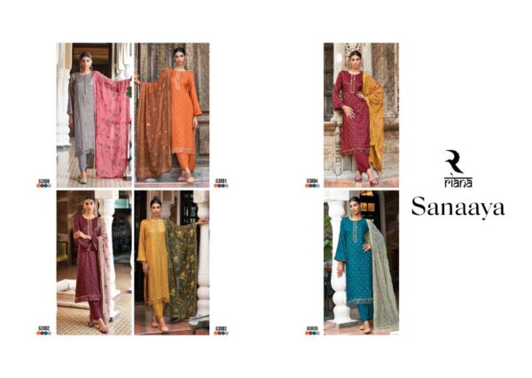 SHANAAYA 63810 TO 63805 RIANA PAKISTANI SUITS FOR WOMEN ONLINE