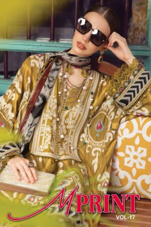 SHRADDHA DESIGNER M.PRINT VOL-17 COTTON SUITS MANUFACTURER