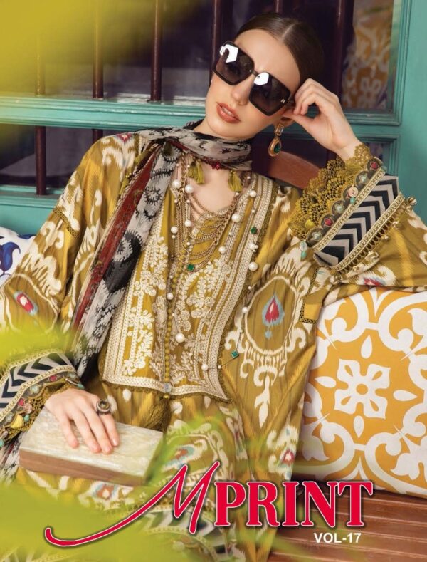 SHRADDHA DESIGNER M.PRINT VOL-17 COTTON SUITS MANUFACTURER