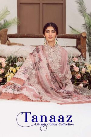 TANAAZ VOL 1 KARACHI COTTON WHOLESALE SUITS ONLINE